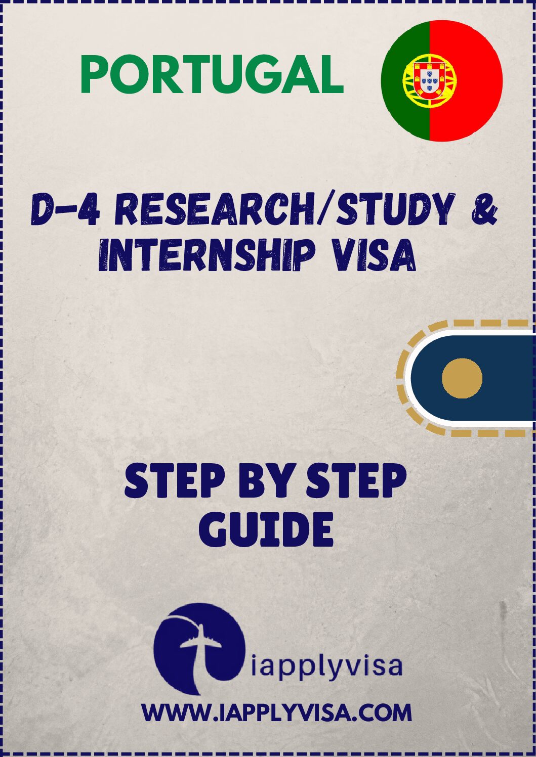 Portugal D-4 Research Study & Internship Visa Guide